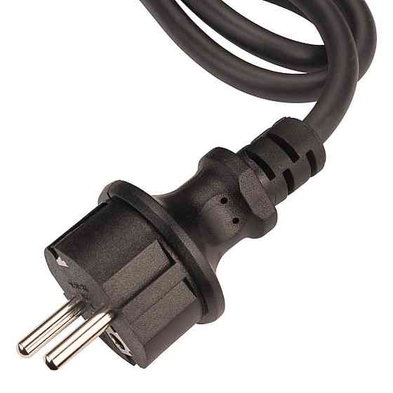 Кабель електричний PVC круглий (3×1мм2) 1.5 м з вилкою WETRON (779915) Київ