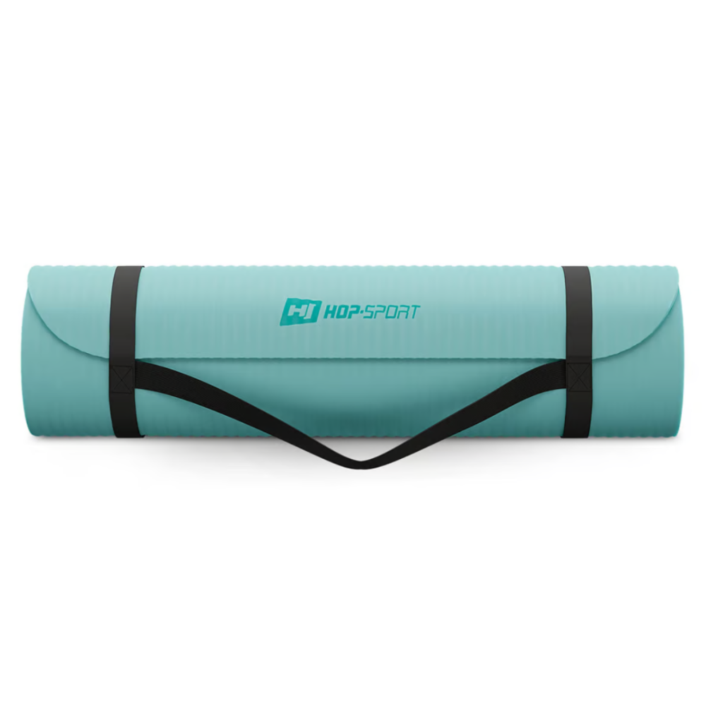 Колрик для йоги Hop-Sport HS-NB015GM NBR 1,5см бирюзовый Киев - изображение 3