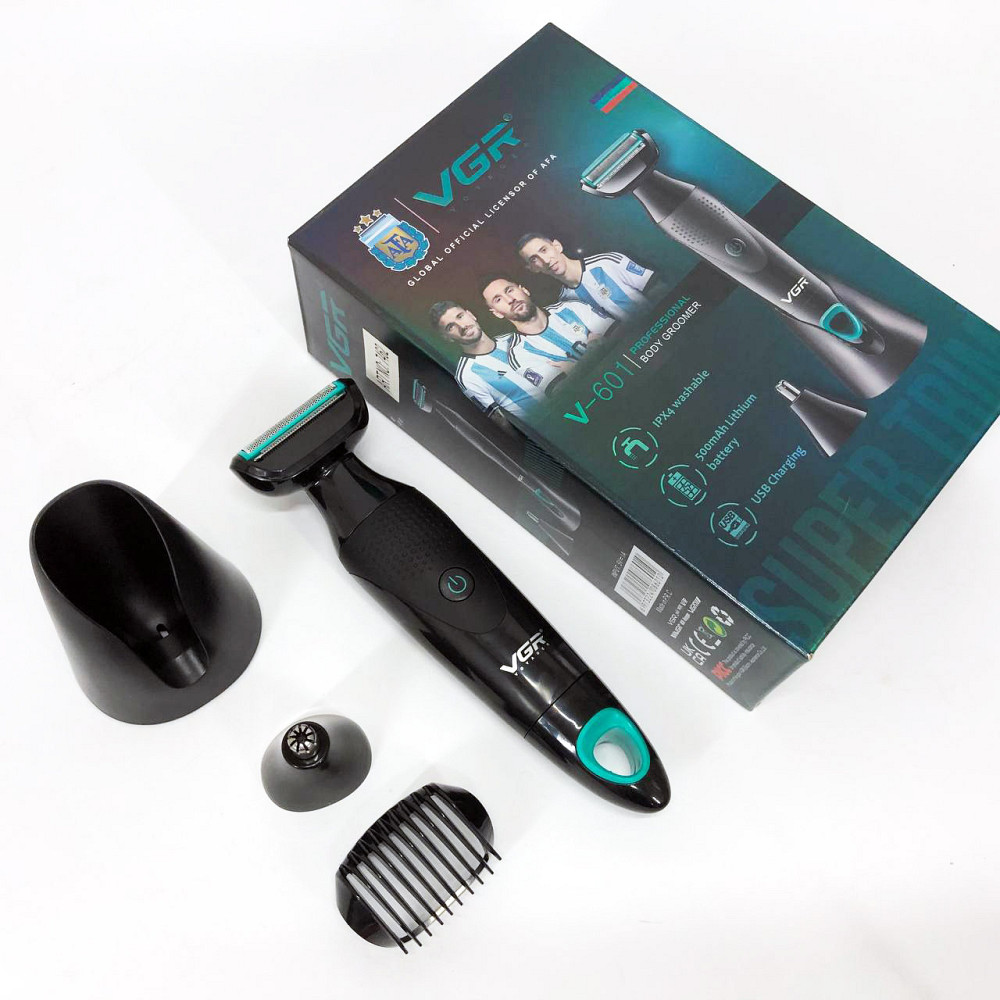 Акумуляторна бритва для чоловіків, Бездротова електробритва для бороди Бритва сухого гоління OT-40 Львів - фото 18