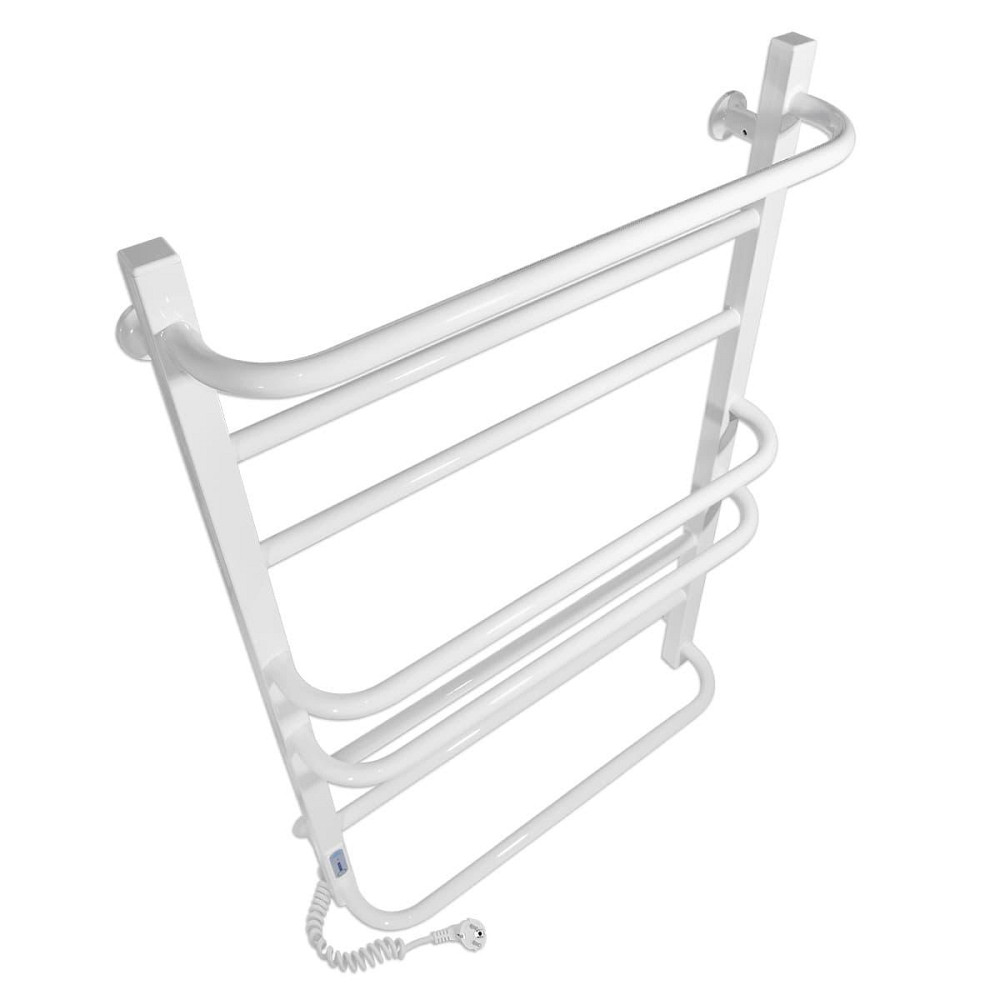 Електрична рушникосушка Laris Зебра Комфорт ЧК8 500Х800 Е біла, ліва Київ - фото 3