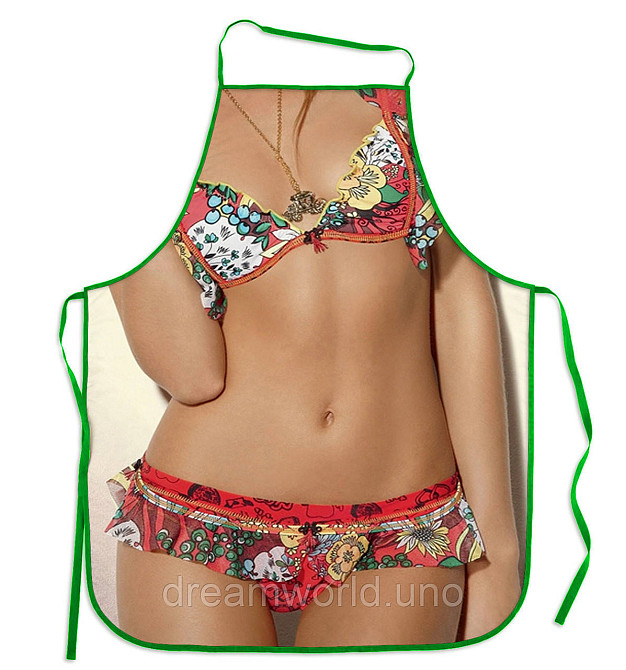 Прикольные фартуки Девушка в купальнике Харьков - изображение 1