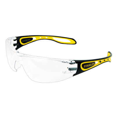 Захисні окуляри Stanley Wrap Around, прозорі, полікарбонатні, з м&apos;якими гумовими дужками (SYE17-10D) Вінниця - фото 4
