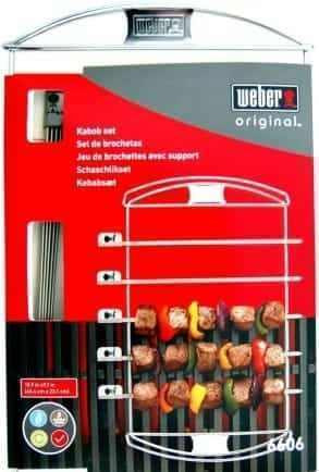 Набор шампуров для кебab 5 шт Weber 6606 Код: 003726 Ровно - изображение 2