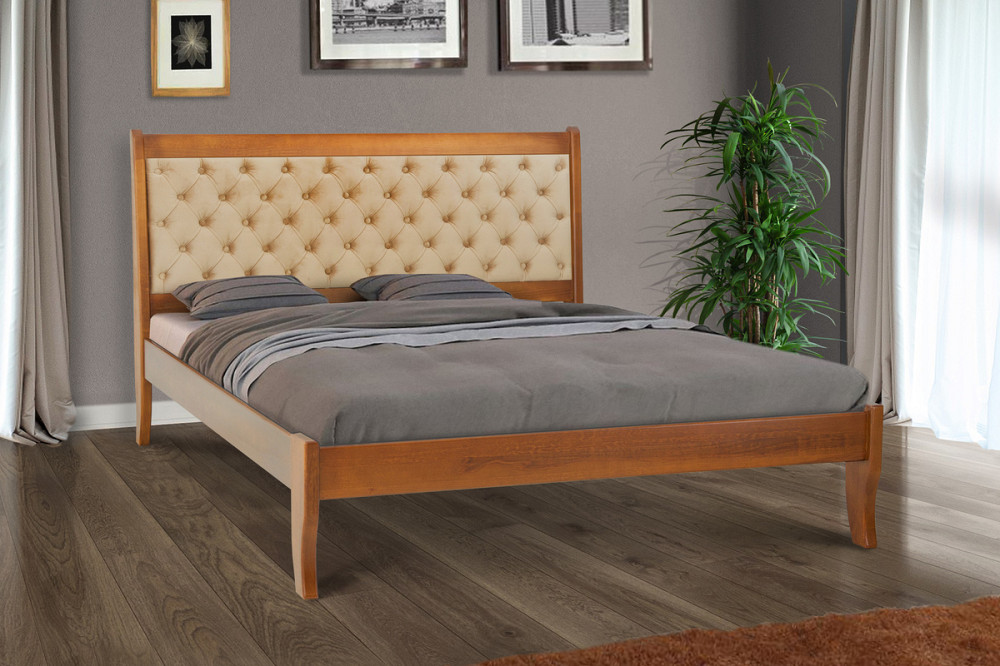 Ліжко Монтана 1600*2000 горіх,(104) беатрис 03 Киев - изображение 1