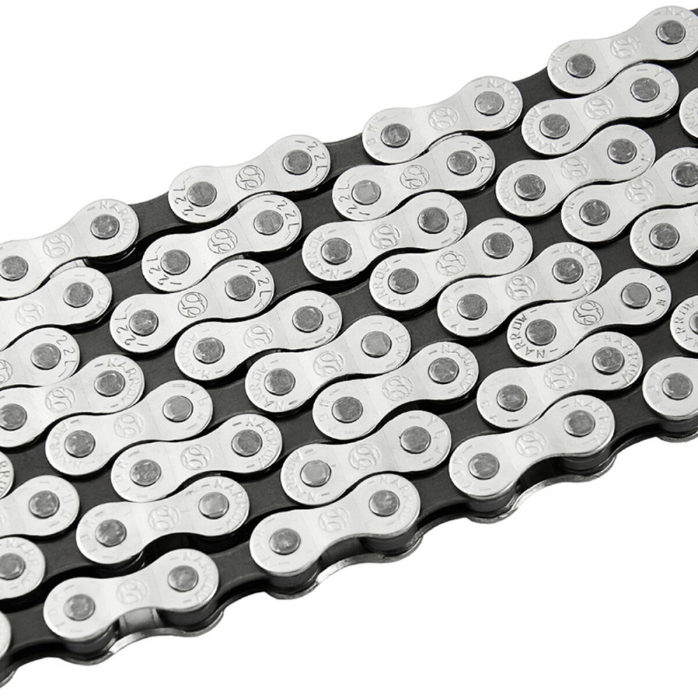 Ланцюг велосипедний Grey's 8шв. S8 Half Silver, 116 ланок Київ - фото 1