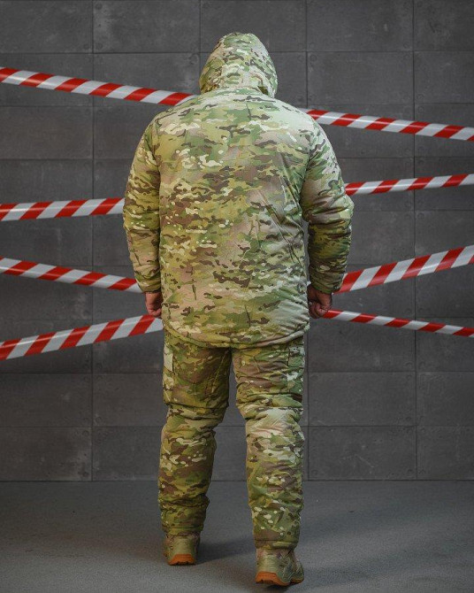 Зимний тактический костюм TASLAN Oblivion водонепроницаемый мультикам ВТ3759 Одесса - изображение 7