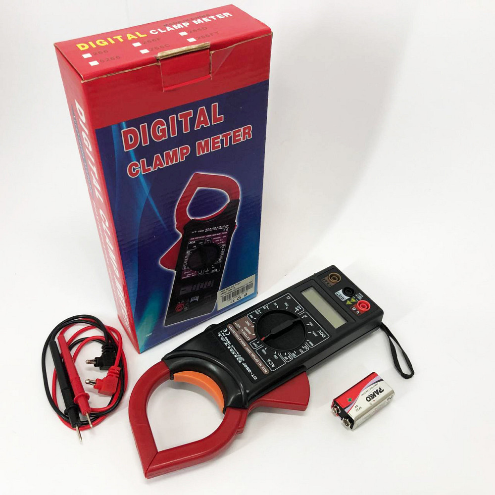 Тестер напруги цифровий DT-266F, Хороший мультиметр мультиметр електронний, VK-992 Сучасний мультиметр Київ - фото 7