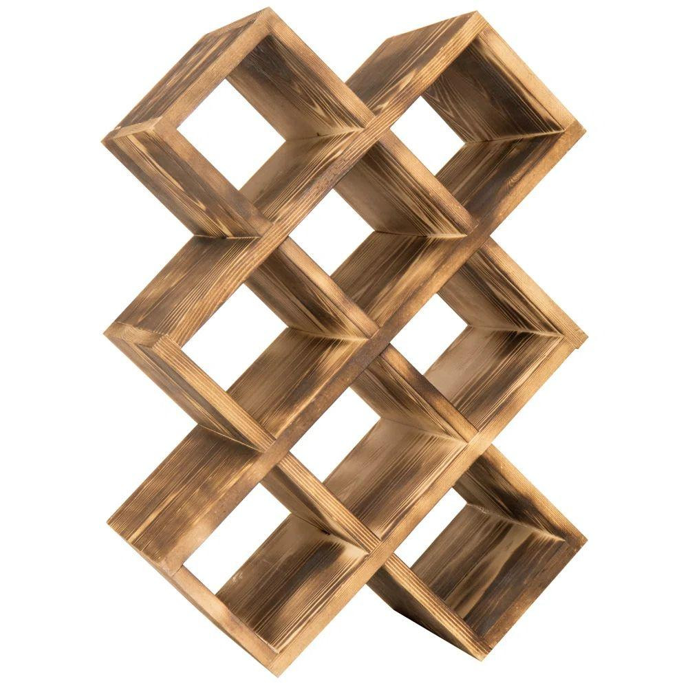 Настольная винная полка 