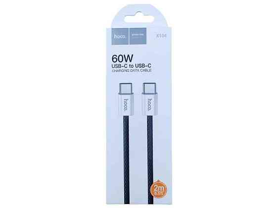 Кабель Type-C to Type-C X104 60W черный 2м (31) ТМ Hoco Киев