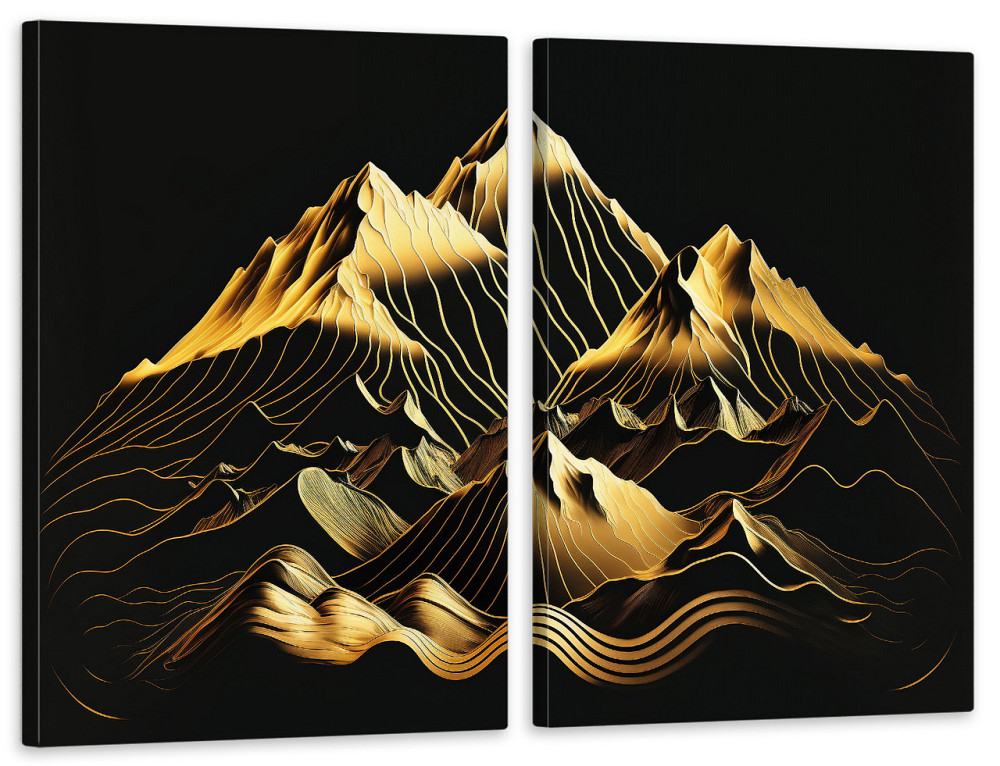 Модульная картина в гостиную / спальню  Золоті  Гори  TLV-2_141 Київ - фото 1