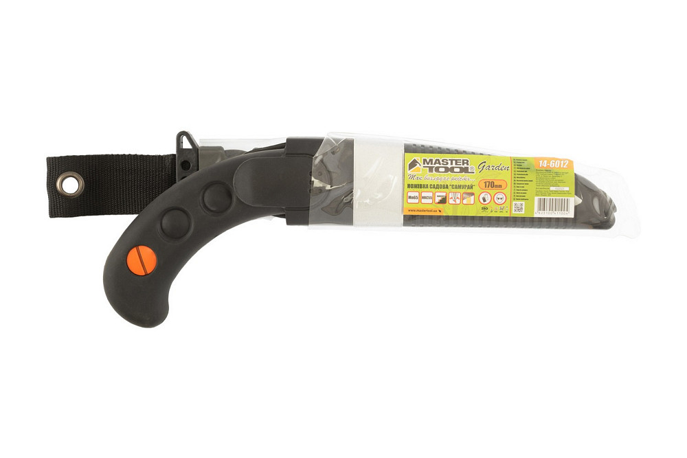 MASTERTOOL Ножівка садова MASTERTOOL "Самурай" 170 мм 9TPI загартований зуб 3-D заточування 14- Київ - фото 5