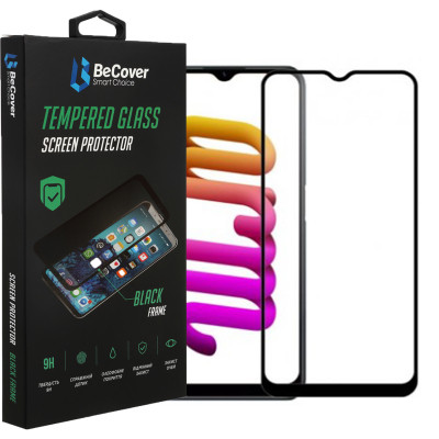 Скло захисне BeCover Realme C30/C30s/C33 Black (708568) Вінниця - фото 1