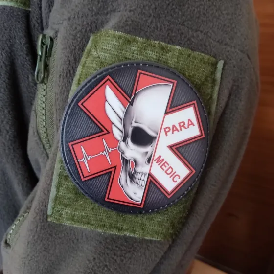 Патч / шеврон "ParaMedic" Запоріжжя