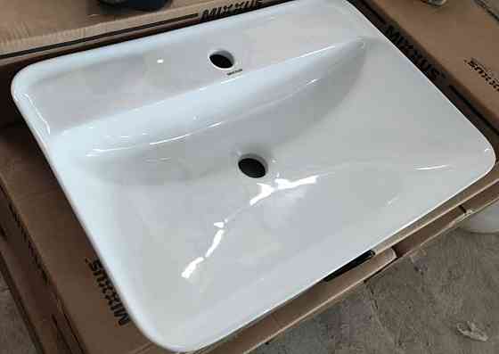 Раковина накладна Mixxus Premium BEVEL-0203 600х405х120mm з отвором під змішувач   ( MP6513 ) 34574 Харків