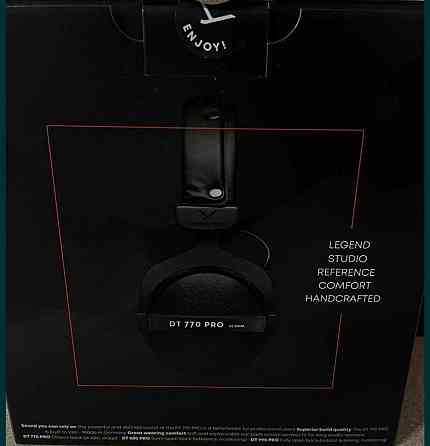 Навушники без мікрофона: Beyerdynamic DT-770 PRO 32 Ohm. Нові! Харків