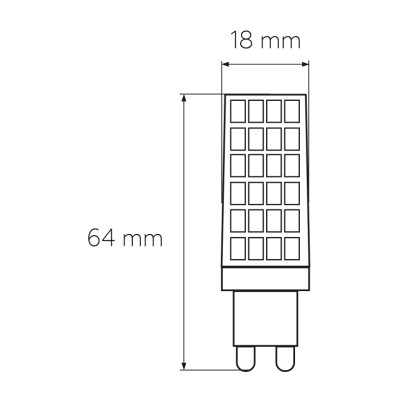 Лампочка Eurolamp LED G9 6W 600Lm 3000K (LED-G9-0630(220)) Винница - изображение 3