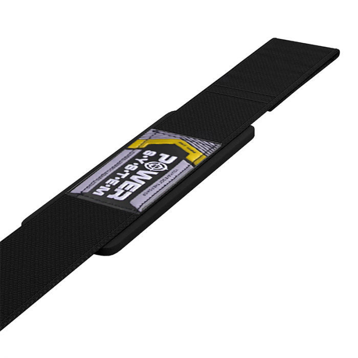 Лямки для тяги Power System PS-3400 Power Straps Black/Yellow Кам'янське - фото 4