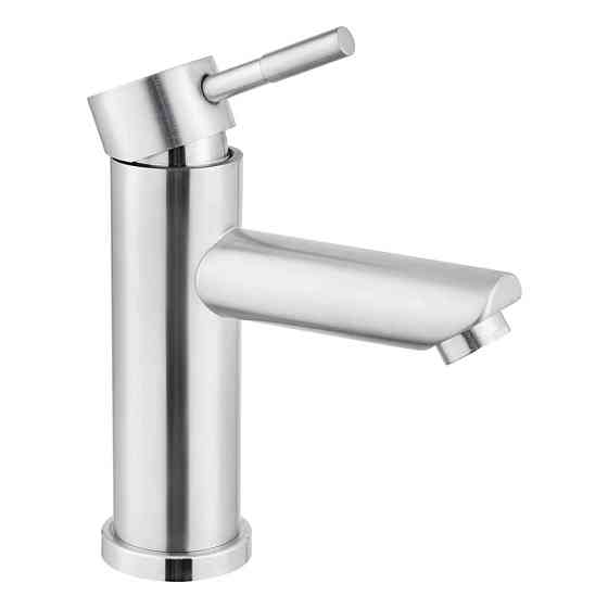 Змішувач для раковини Lidz (NKS) 12 32 001F, нікель (LIDZNKS1232001F) Київ