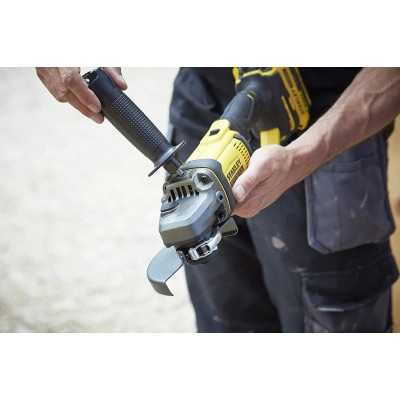 Шлифовальная машина Stanley FatMax, Li-Ion 18V, 2x4Ah, 9000 об/мин, d=125 мм, 2.66кг, кейс (SFMCG400M2K) Винница - изображение 9