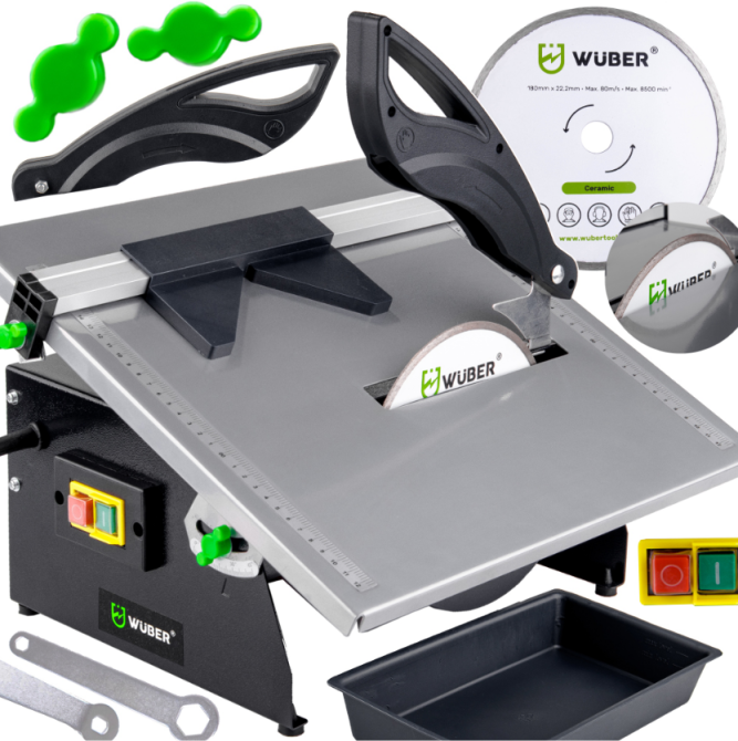 Плиткоріз 1700Вт 180мм Wuber (Польща) Київ - фото 1