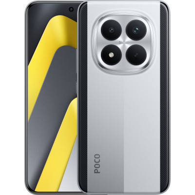 Мобильный телефон Xiaomi Poco M8 5G 8/512GB Siver (1183665) Винница - изображение 1