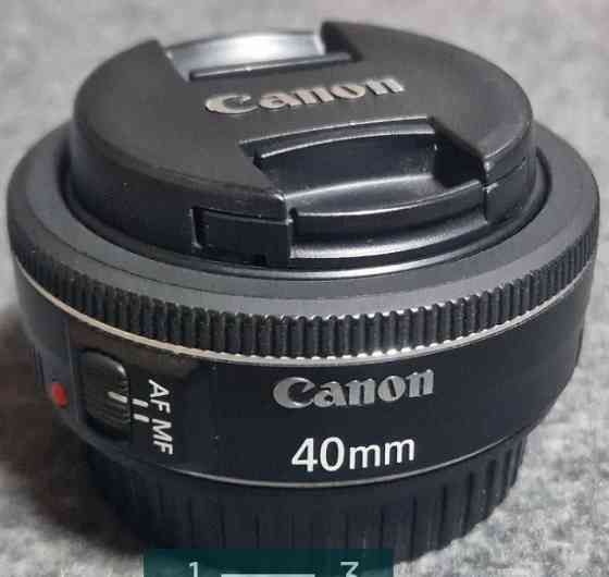 Объектив: Canon EF 40mm.f/2.8 STM. Киев