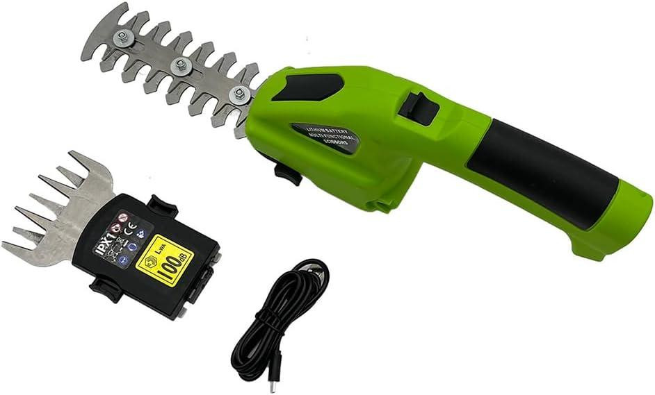 Тример-кущоріз акумуляторний Multi-Functional Scissors 9343 7.2В, зелений Винница - изображение 1