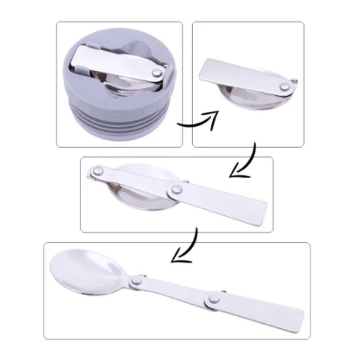 Термос харчовий 530мл з нерж.сталі KAMILLЕ 2096 Житомир