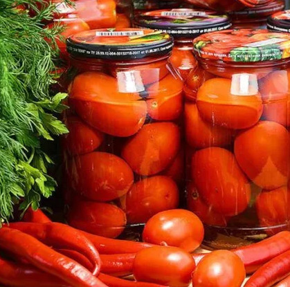 Помідори домашні консервовані 0,5 л Київ - фото 1