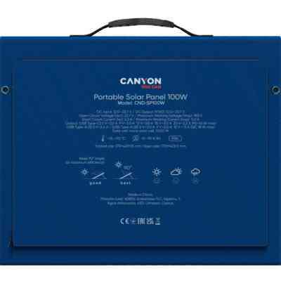 Портативна сонячна панель Canyon CND-SP100W Вінниця