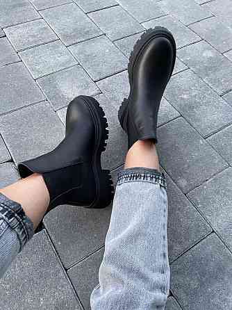 Черевики жіночі GREMMY 604/1 чорні (весна-осінь, шкіра натуральна) (4805) 36 Коломыя