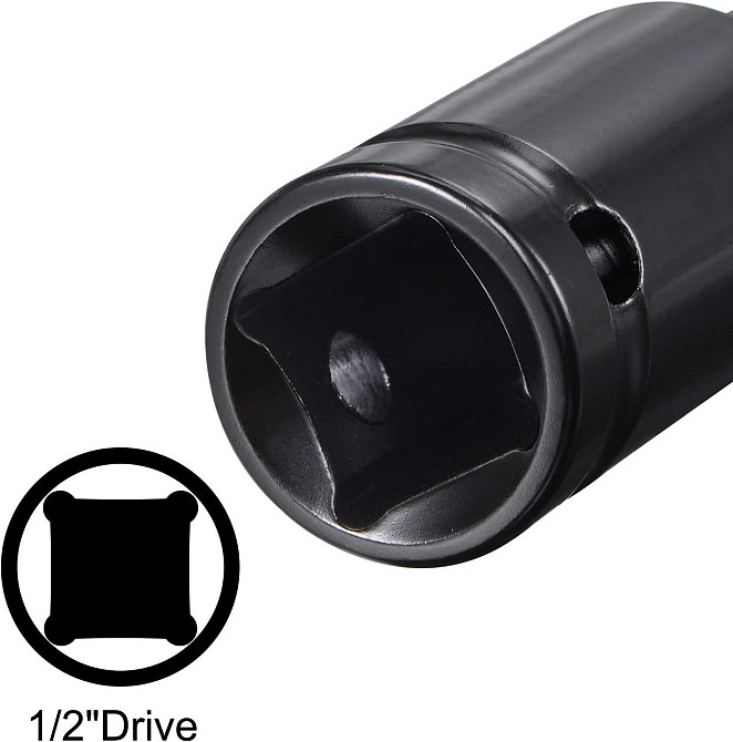 Головка ударная глубокая 8мм (6гр.),1/2