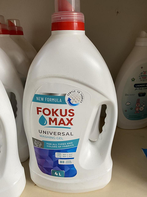 🧴 Гель для прання Fokus Max Universal, 4 л (до 80 прань) Київ - фото 1