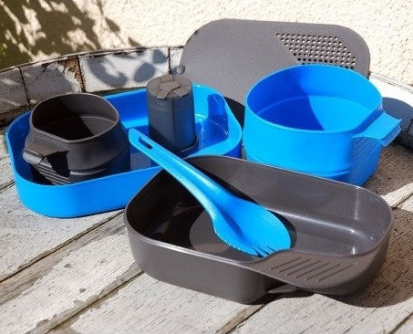 Туристический Набор Посуды на 1 персону Wildo "Camp-A-Box Complete" (12633) Blue Нововолинськ - фото 2