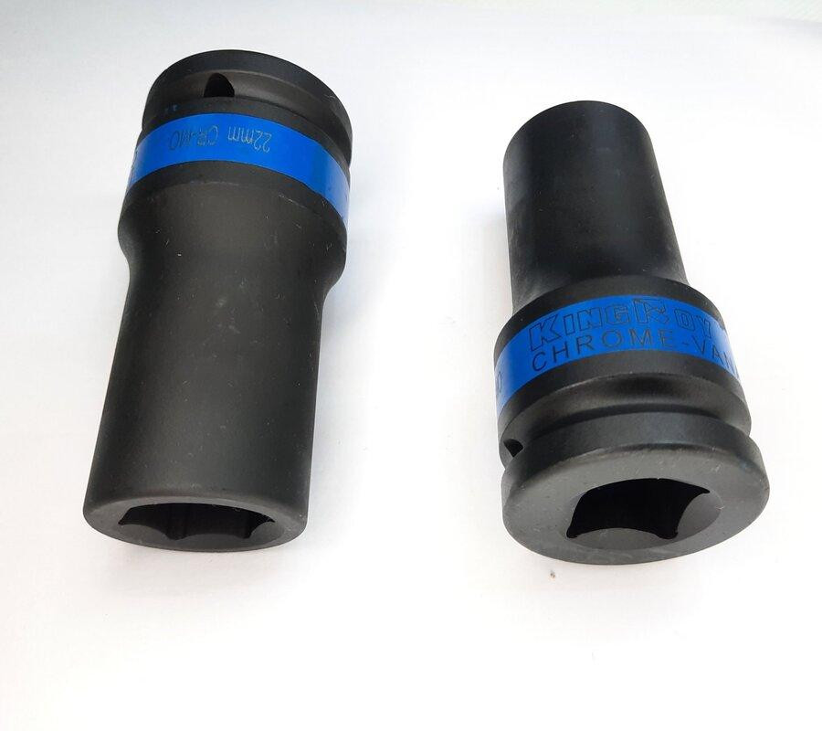 Головка торцева глибока ударна 3/4&quot; 22мм KingROY 31965-22 Вінниця - фото 1