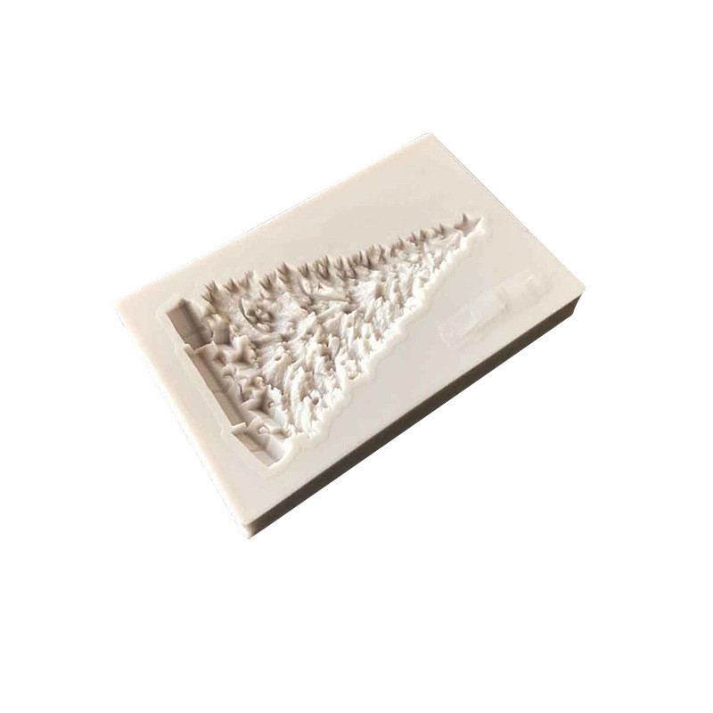 Силиконовый молд Елка 78 на 50 см серый Киев - изображение 7