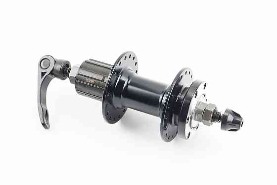 Втулка задня MTB алюмінієва 14Gx36H під касету 7зв, Disk-brake, кріпл. ексцентрик, чорна SF-A262R Київ