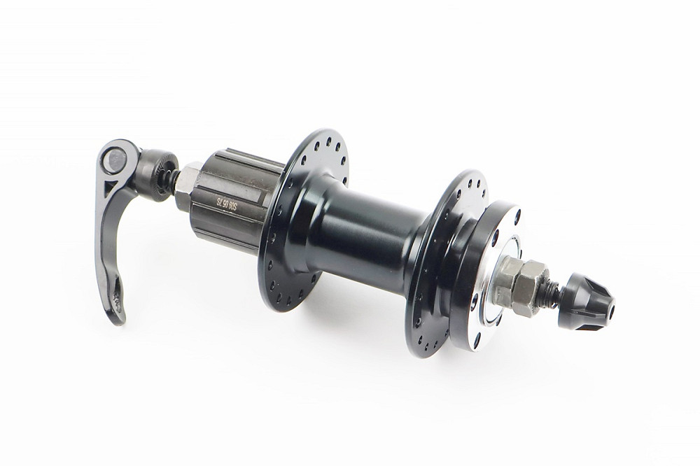 Втулка задня MTB алюмінієва 14Gx36H під касету 7зв, Disk-brake, кріпл. ексцентрик, чорна SF-A262R Київ - фото 2