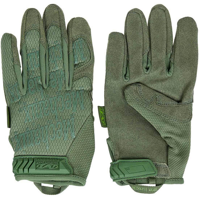 Тактические перчатки Mechanix Original (Оливковые) XL Винница - изображение 1
