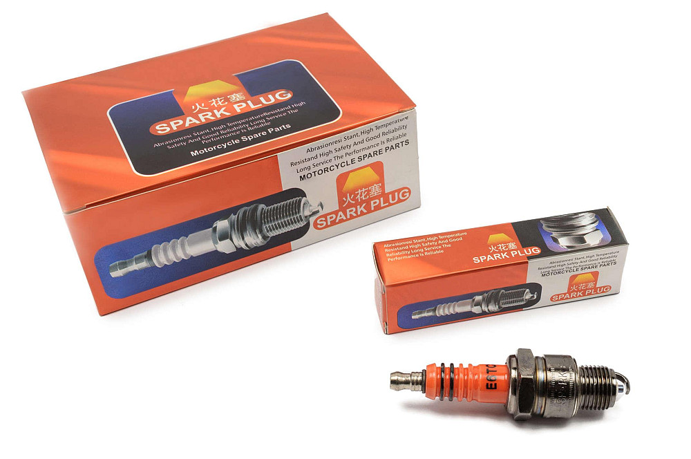 Свічка E6TC M14*1,25 12,7mm (2T скутери 50-125сс) CRN Київ - фото 1