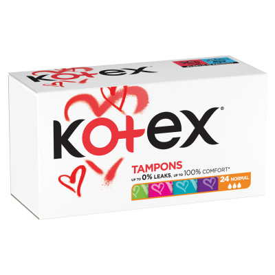 Тампоны Kotex Normal 24 шт. (5029053534619) Винница - изображение 2