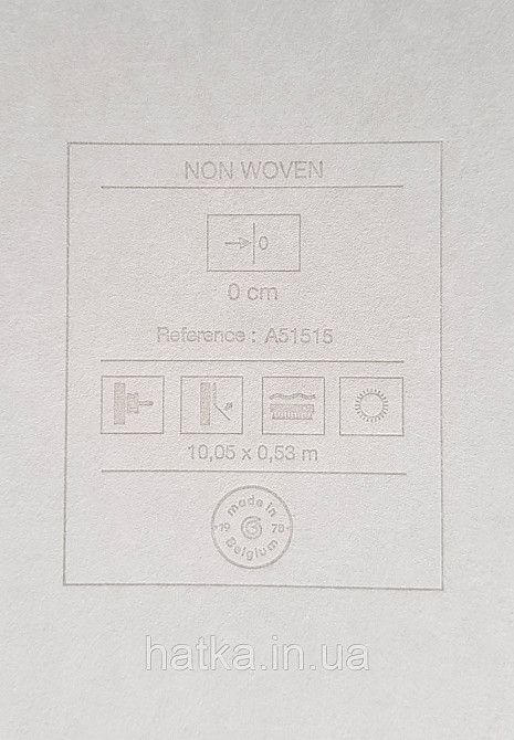 Шпалери вінілові Grandeco One roll one motif 0.53x10 однотонні ефект потертості під старовину зелені Київ - фото 3