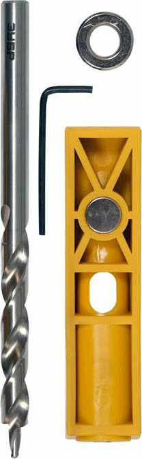 Шаблон для свердління виїмок для кілків YATO, 115х 25х 25 мм, компл. 4 елем. [10/40] Одеса - фото 1