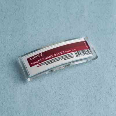 Бейдж Axent акриловий на магніті 4511 (65х21 мм) (4511-A) Вінниця
