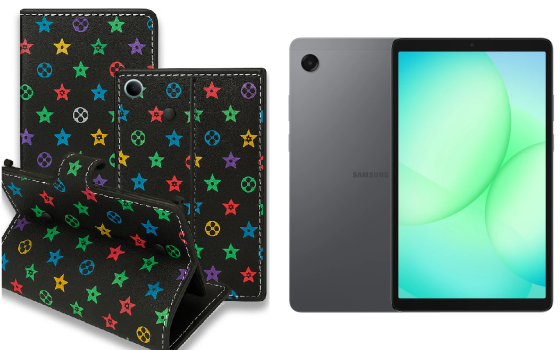 Книжка-трансформер для планшета Samsung Galaxy Tab A9, Galaxy Tab A9+, колір Black Lyi Black Київ