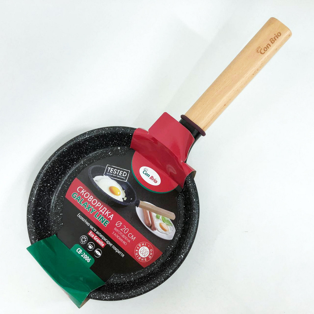 Сковорода для приготування їжі без олії Con, Універсальна сковорідка для готування HS-77 Івано-Франківськ - фото 5