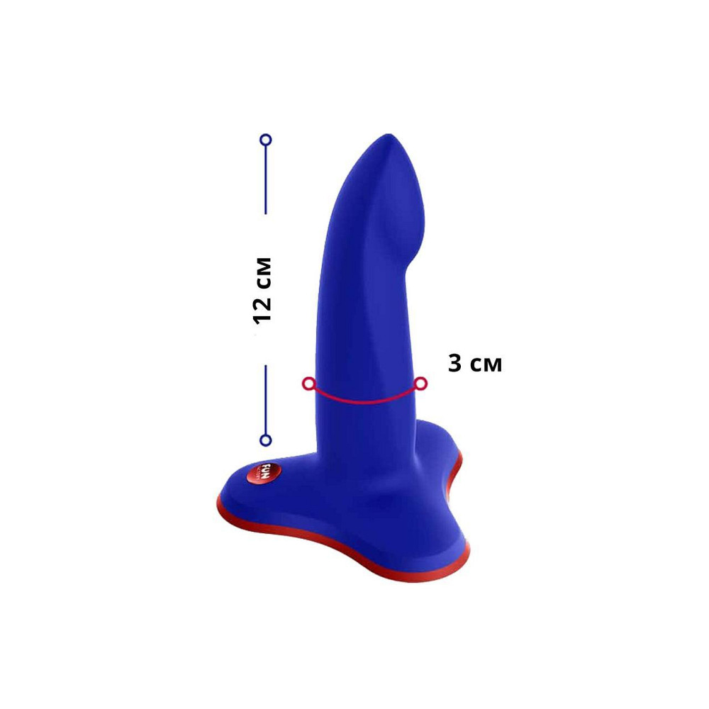 Фаллоимитатор Fun Factory LIMBA FLEX S, синий, гибкий, с эффектом памяти, подходит для точки G Sex Aura Киев - изображение 2