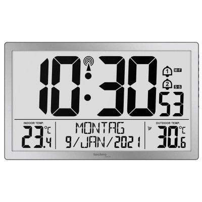 Настенные часы Technoline WS8113 Silver (DAS302461) Винница - изображение 2