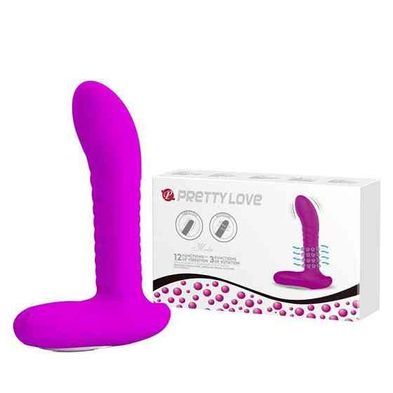 Стимулятор простати Merlin з вібрацією і ротацією, BI - 040065 Sex Aura Київ