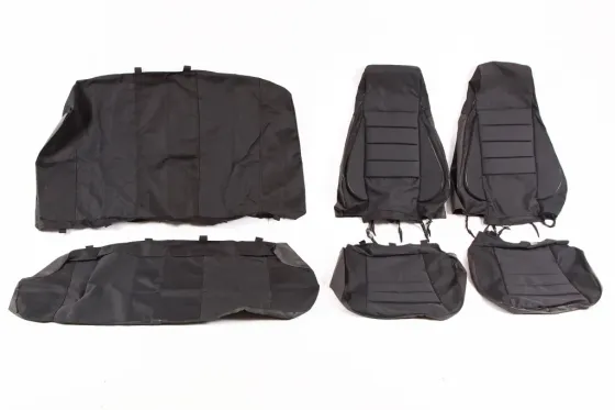 Чихли на сидіннях 2107 Avto-fortuna Пілот з паралоном чорні Вінниця